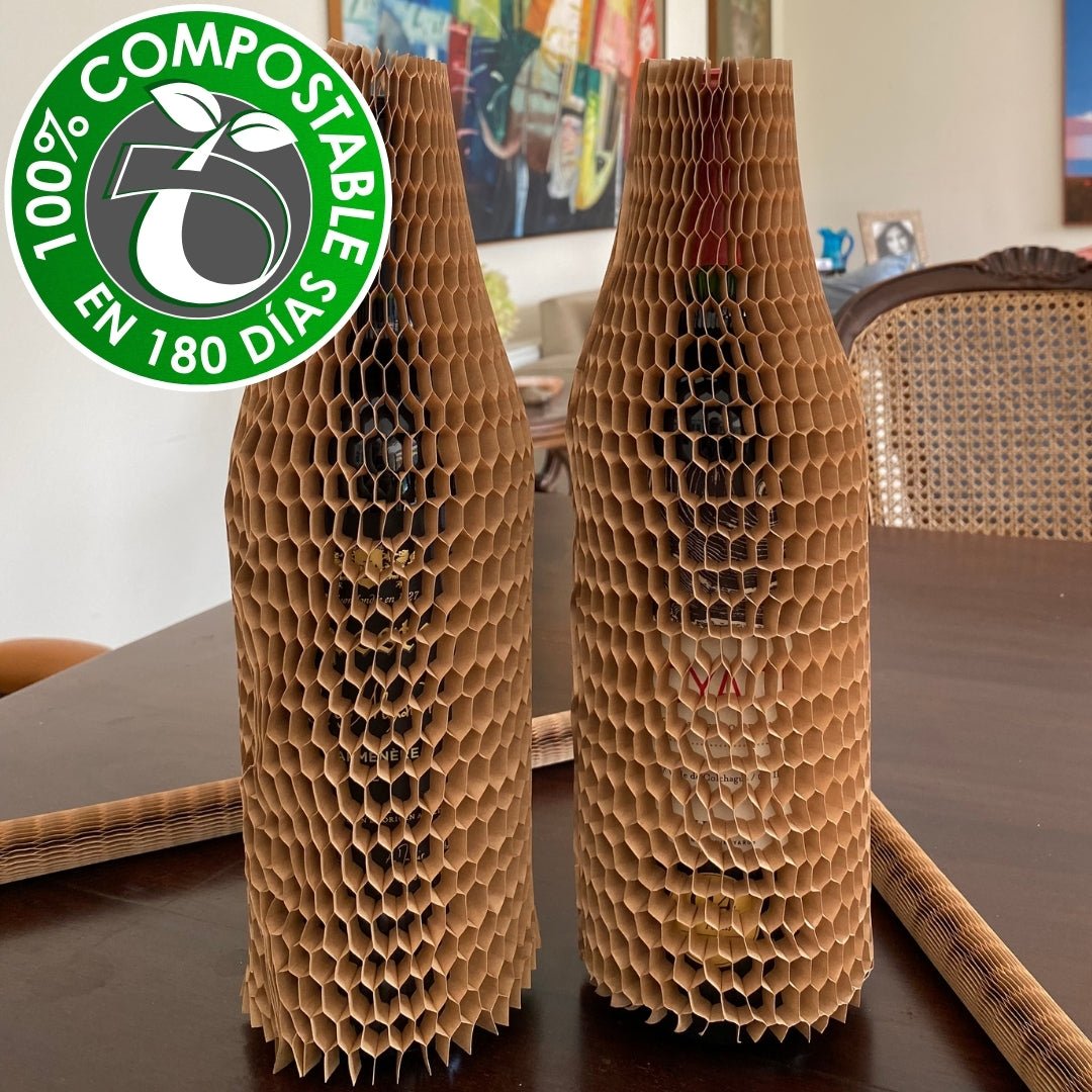 Pack de 3 Fundas de 220x10mm. Embalaje de Productos Delicados - 180Compostable.cl