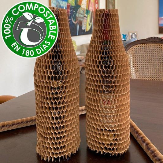 Funda de Papel Kraft para Embalaje de Productos Delicados - 180Compostable.cl