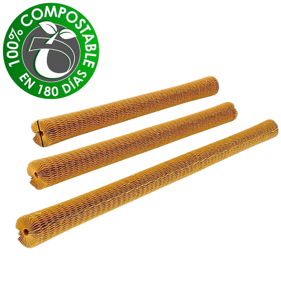 Pack de 3 Fundas de 450x10mm. Embalaje de Productos Delicados - 180Compostable.cl