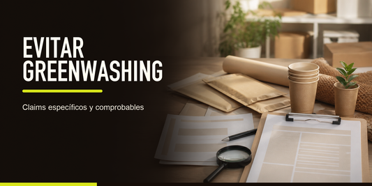 Greenwashing en empaques sustentables: como evitar promesas ambientales debiles