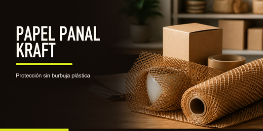 Papel panal kraft: protección sin plástico para envíos frágiles