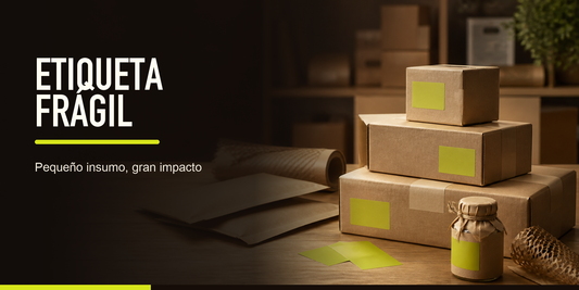 Etiquetas Frágil: pequeno insumo, gran impacto en daños y reciclabilidad