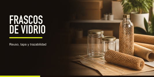 Frascos de vidrio para conservas y food service: reuso, tapa y trazabilidad