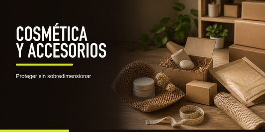 Embalajes para cosmetica y accesorios: proteger sin sobredimensionar