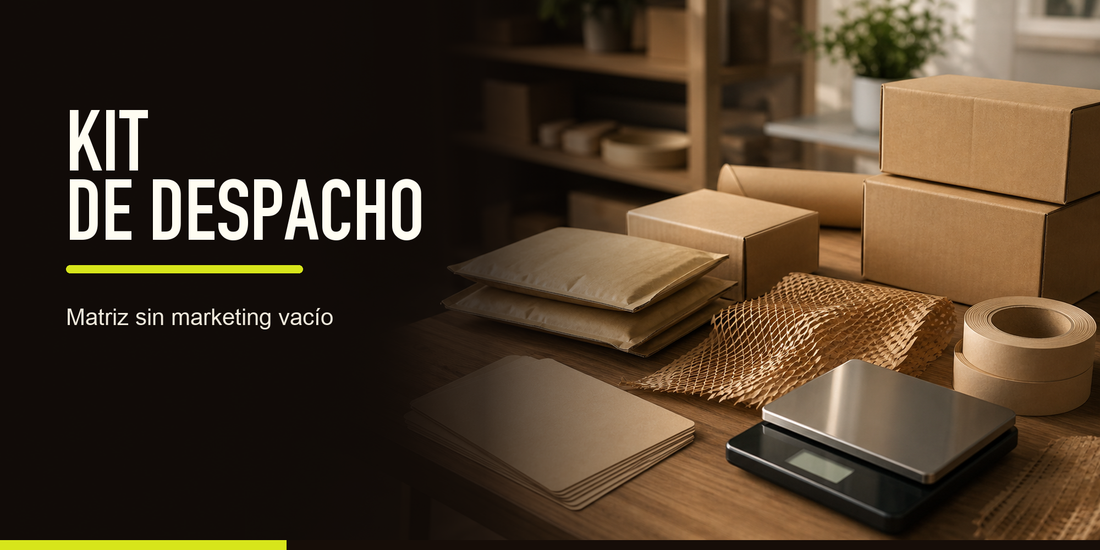 Kits de despacho sustentable para pymes: como armar una matriz sin caer en marketing vacio