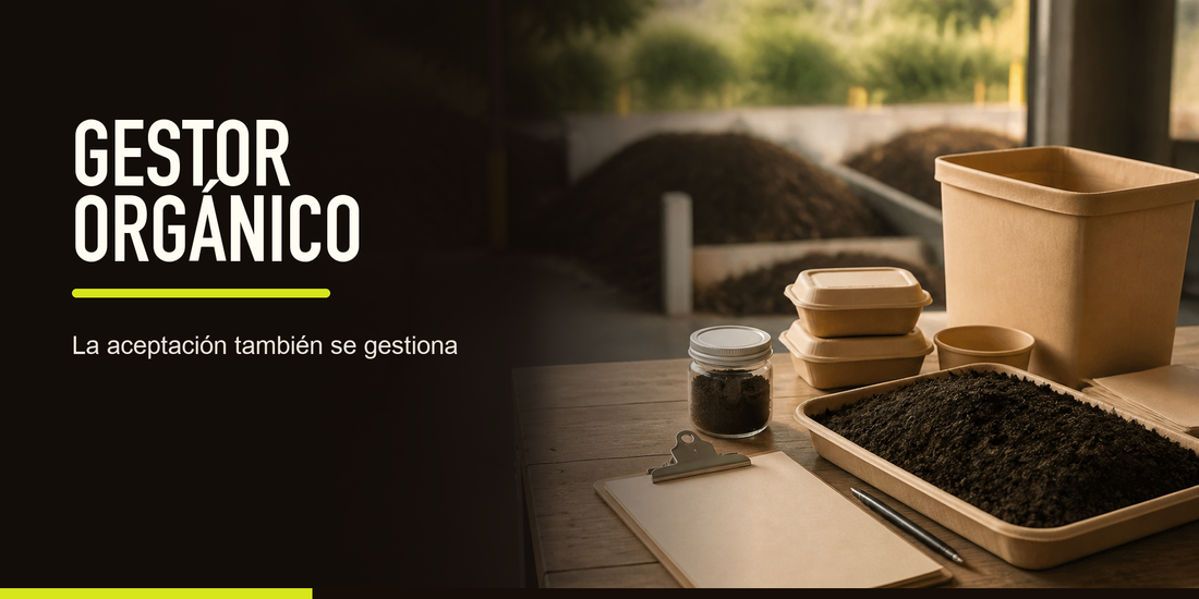 Cómo trabajar con una planta de compostaje o gestor orgánico