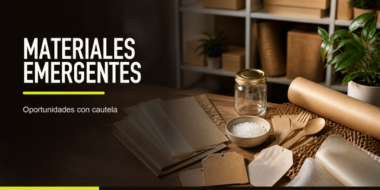 Materiales sustentables emergentes para packaging: oportunidades y cautelas