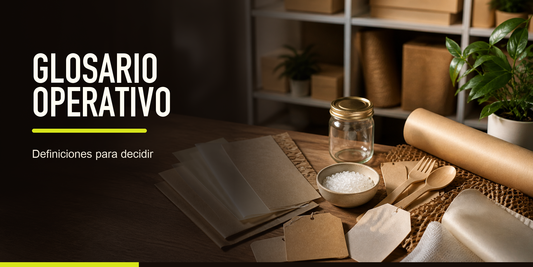 Glosario operativo de compostabilidad y embalaje sustentable