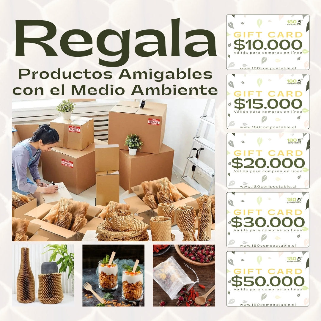 Gift Cards de 180 Compostable®