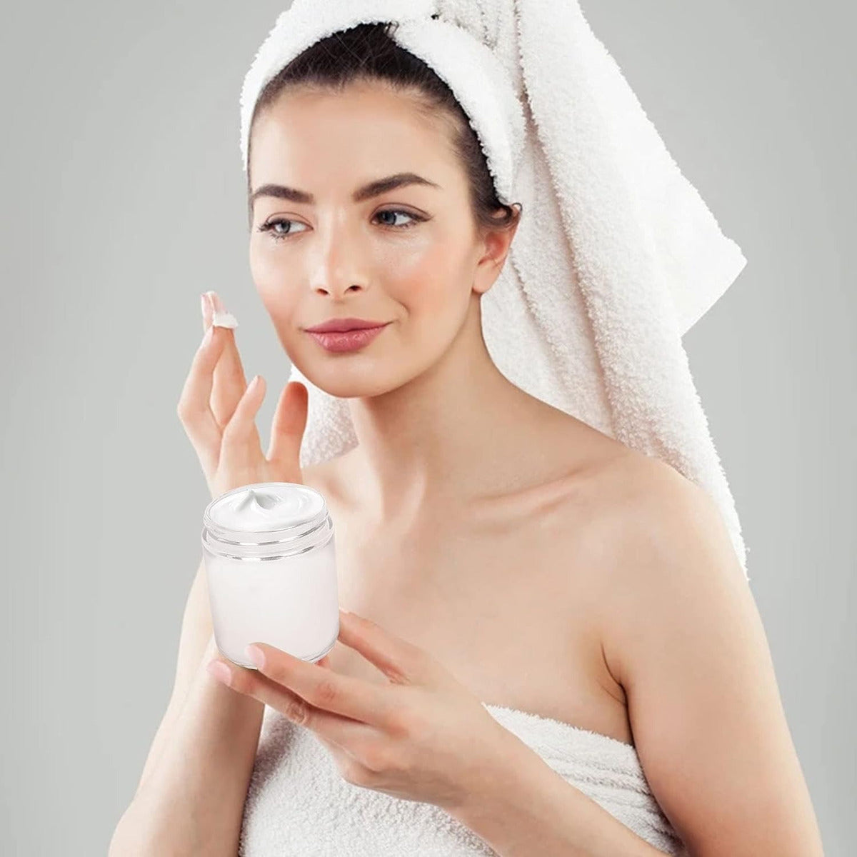 Pack De 6 Frascos De Vidrio De 240ml Con Tapa Twist Off Negra