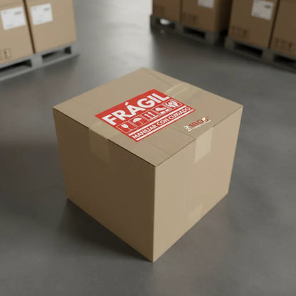 Pack De 50 Etiquetas Frágil De 102mm X 76mm Envíos Delicados