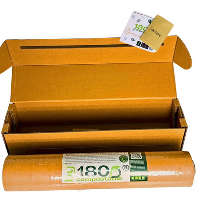 Rollo de Papel Panal de Abejas de 51cm*50m con Caja Dispensadora