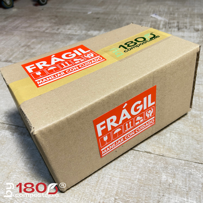 Pack de 50 Etiquetas Frágil de 102mm x 76mm
