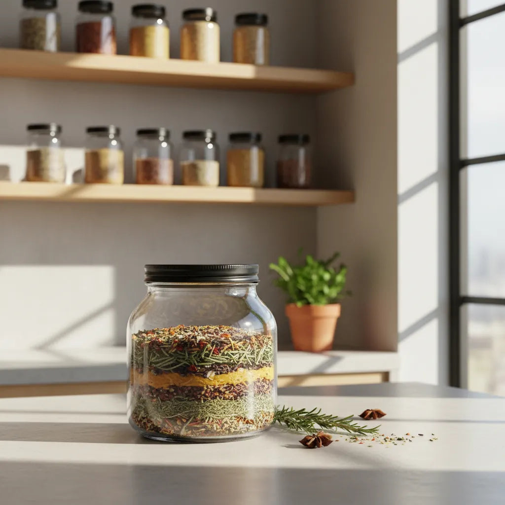 8 Frascos De Vidrio 2.28lts Con Tapa Twist Off