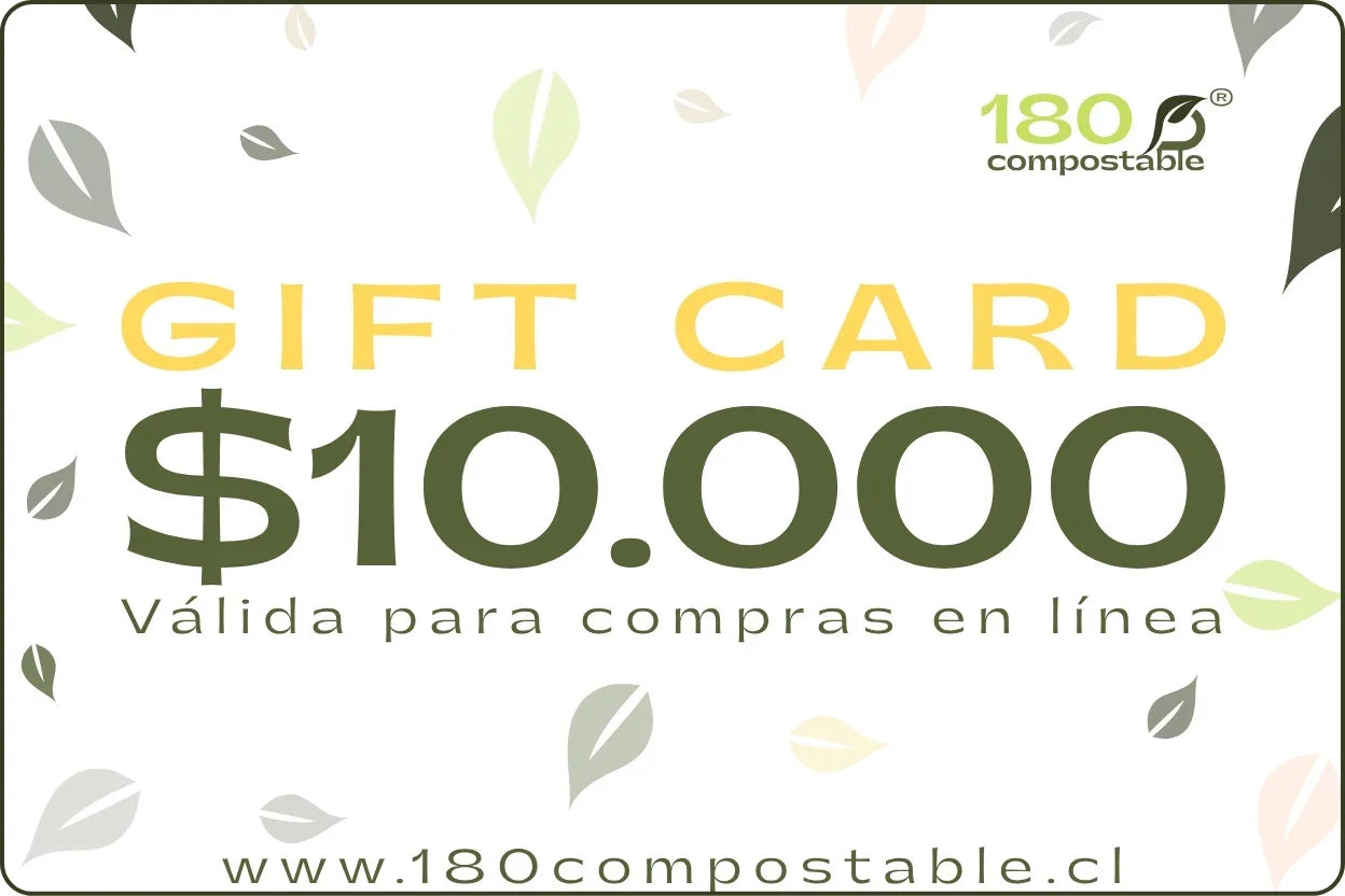 Gift Card $10.000 | 180 Compostable®