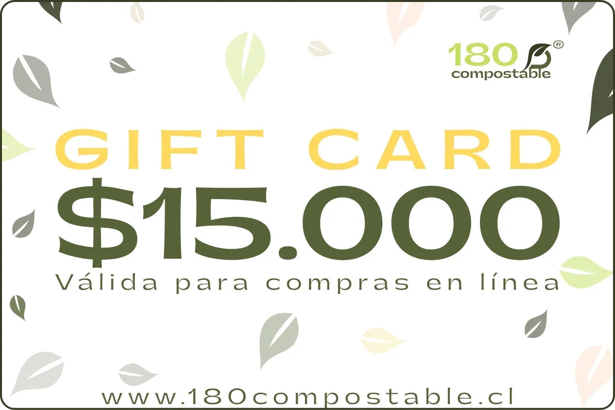 Gift Card $15.000 | 180 Compostable®
