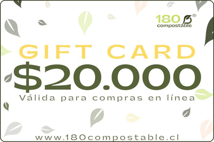 Gift Card $20.000 | 180 Compostable®