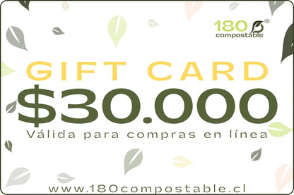 Gift Card $30.000 | 180 Compostable®