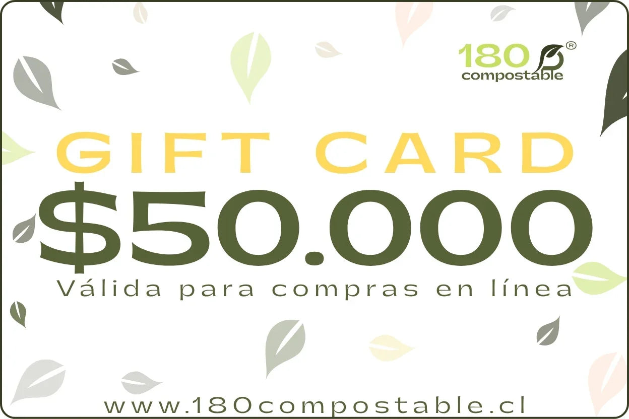 Gift Card $50.000 | 180 Compostable®