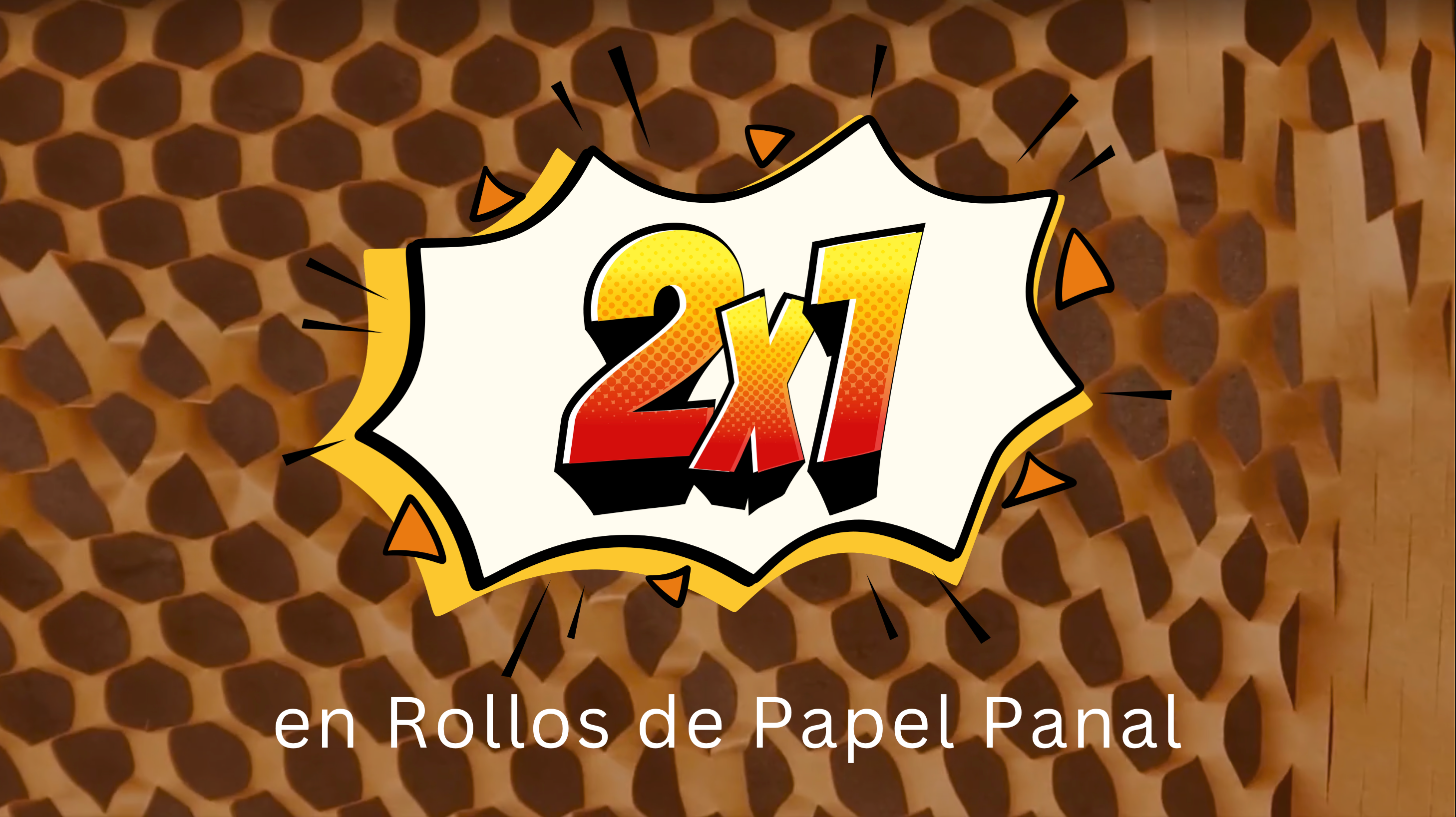 Cargar video: Rollos de Papel Kraft con Estructura Panal de Abejas