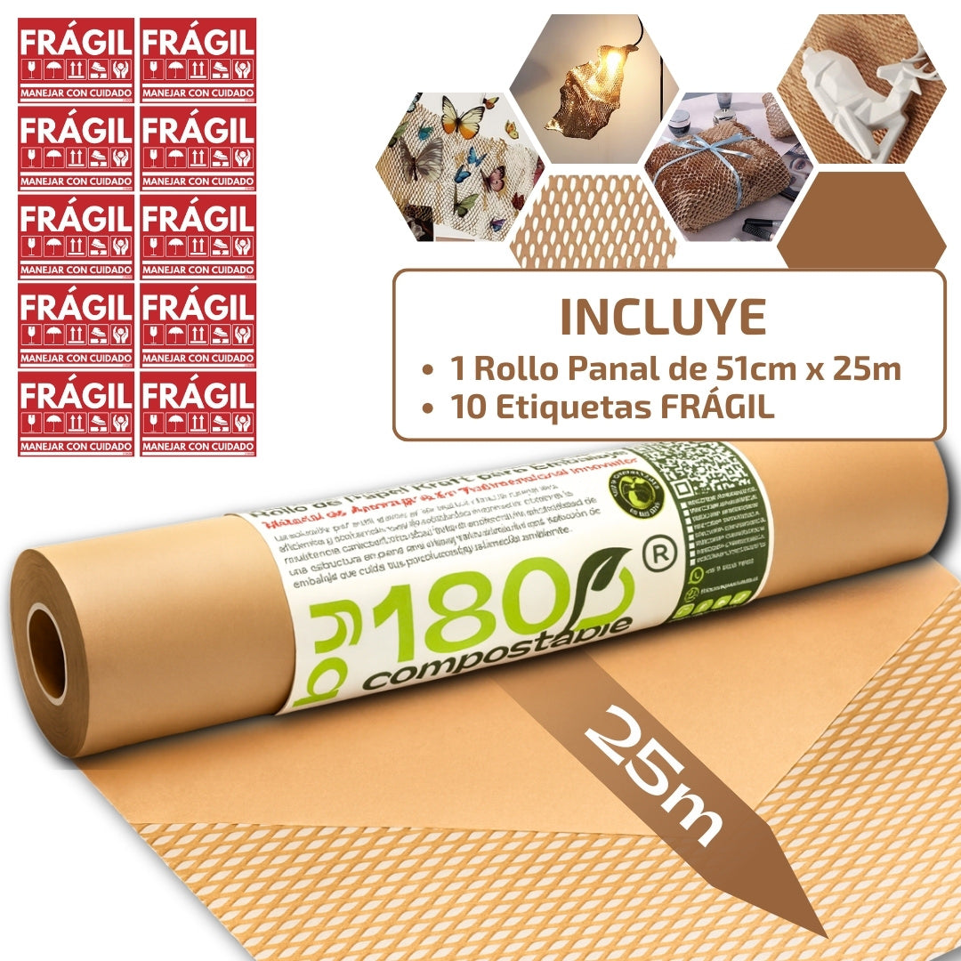 Papel Panal para Embalaje - Contenido