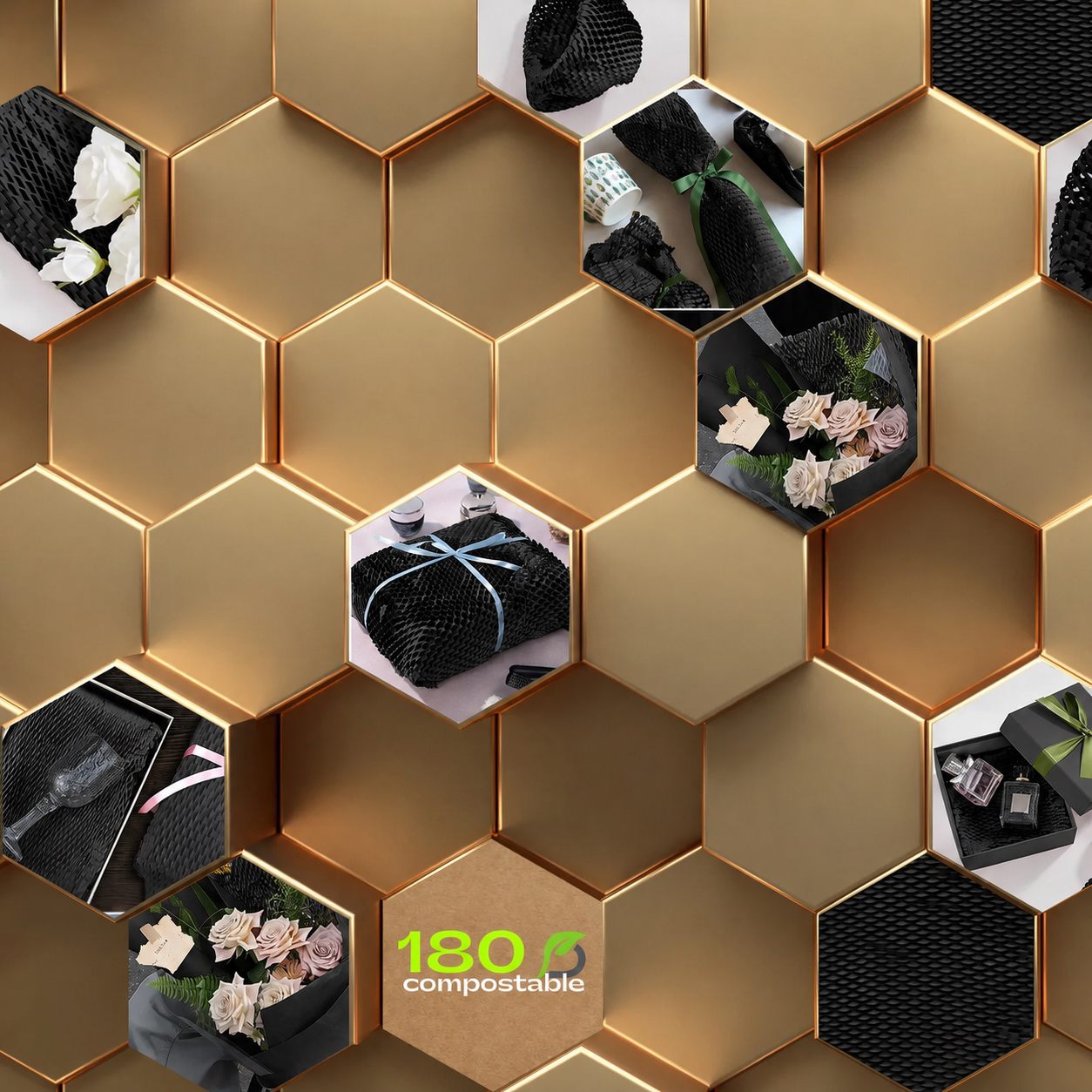 Rollo de Papel Panal de Abejas de 51cm*50m - Usos