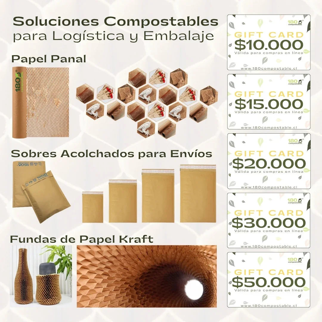 Soluciones Compostables – Gift Card Ecológica