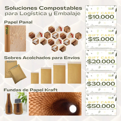 Soluciones Compostables – Gift Card Ecológica
